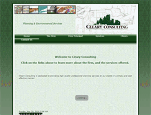 Tablet Screenshot of clearyplanning.com